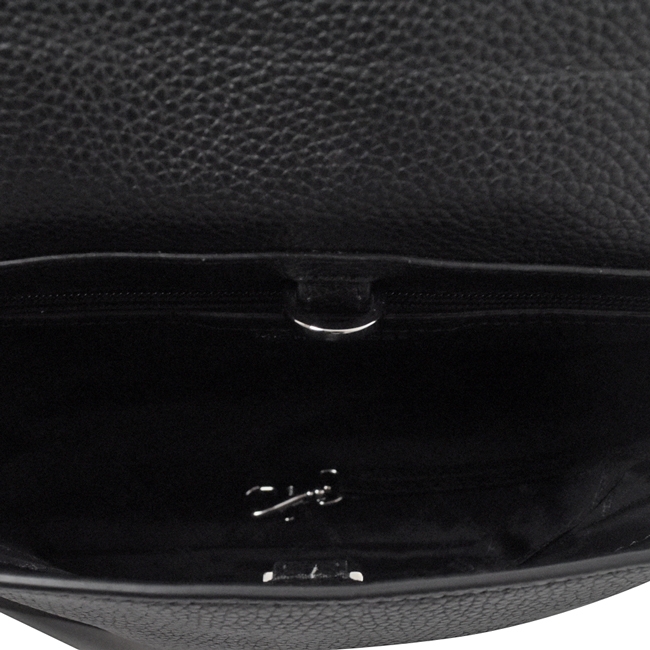 MICHAEL KORS BRISTOL素面兩用牛皮學院包(黑)