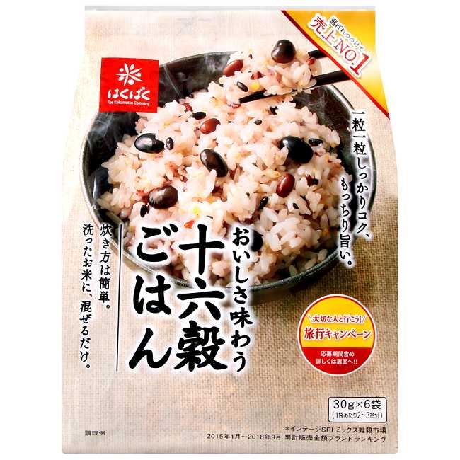 Hakubaku 名撰黑豆十六穀(180g)