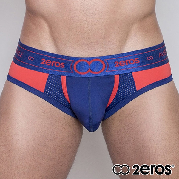 2EROS 絕代系列-超彈性透氣型男三角內褲(藍紫色)