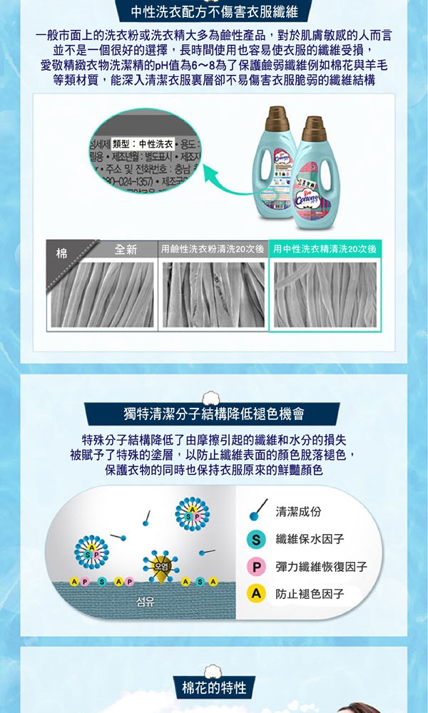 (即期品)韓國AK 精緻衣物洗衣精(鮮彩護色)1.3L 補充包(效期2020.04.16)