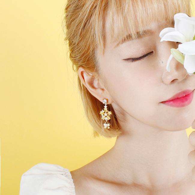 NOONOO FINGERS LOVE BALI EARRING耳環