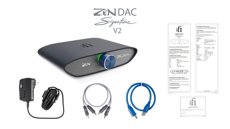 iFi Audio ZEN DAC Signature V2 桌上型DAC 數位類比轉換器| 家庭劇院