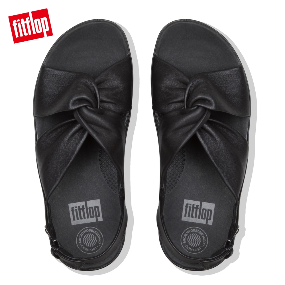 FitFlop TWISS BACK-STRAP SANDALS 後帶涼鞋 黑色