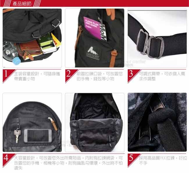 GREGORY 新款 DAY PACK 日用雙肩休閒後背包26L_花園油彩