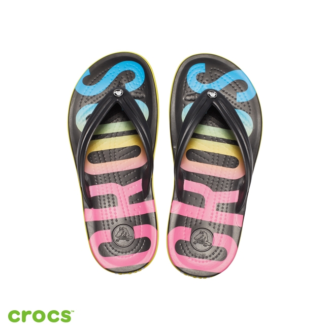 Crocs 卡駱馳 (中性鞋) 卡駱班印花人字拖 205943-0C4