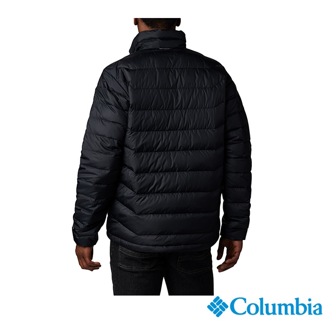 Columbia 哥倫比亞 男款- Omni HEAT 鋁點保暖羽絨外套-黑色