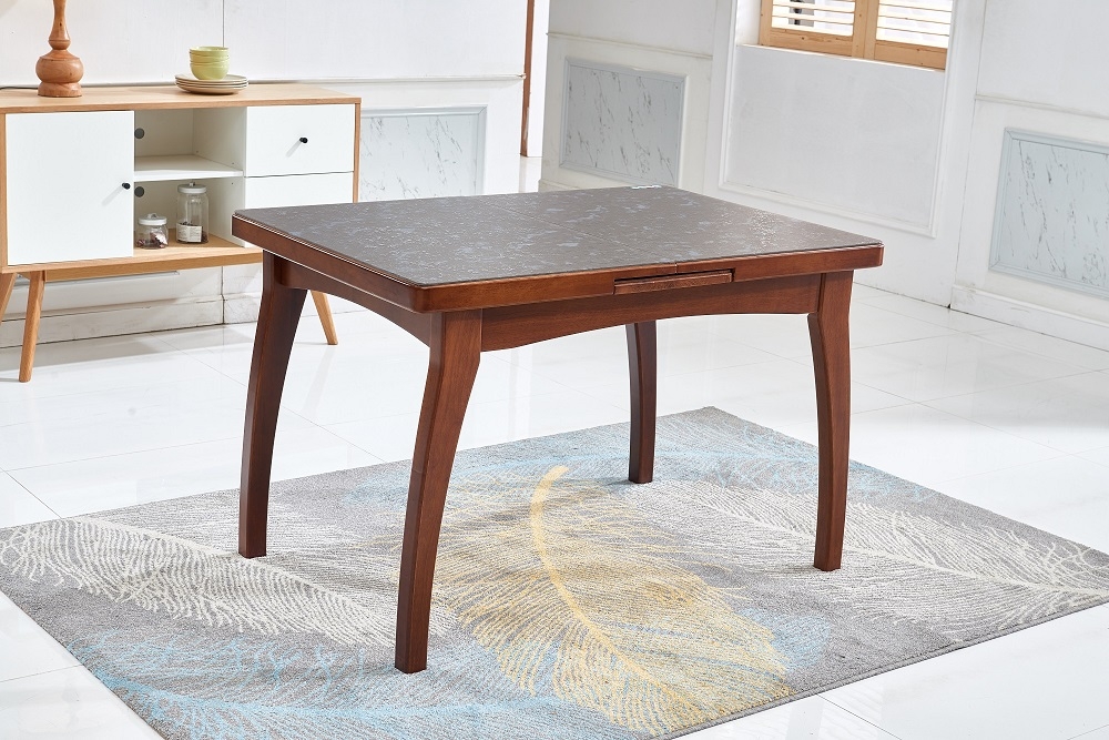 MUNA 奧麗莉4尺實木拉合餐桌(不含椅) 120X80X75cm