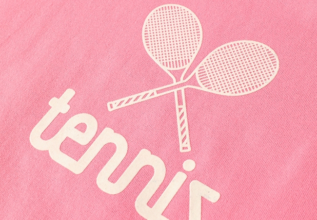 X-girl TENNIS S/S REGULAR TEE短袖T恤-粉