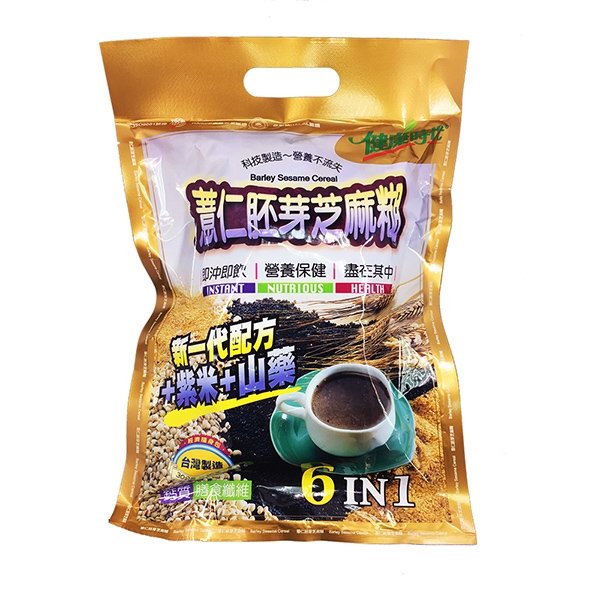 健康時代 薏仁胚芽芝麻糊(480g)