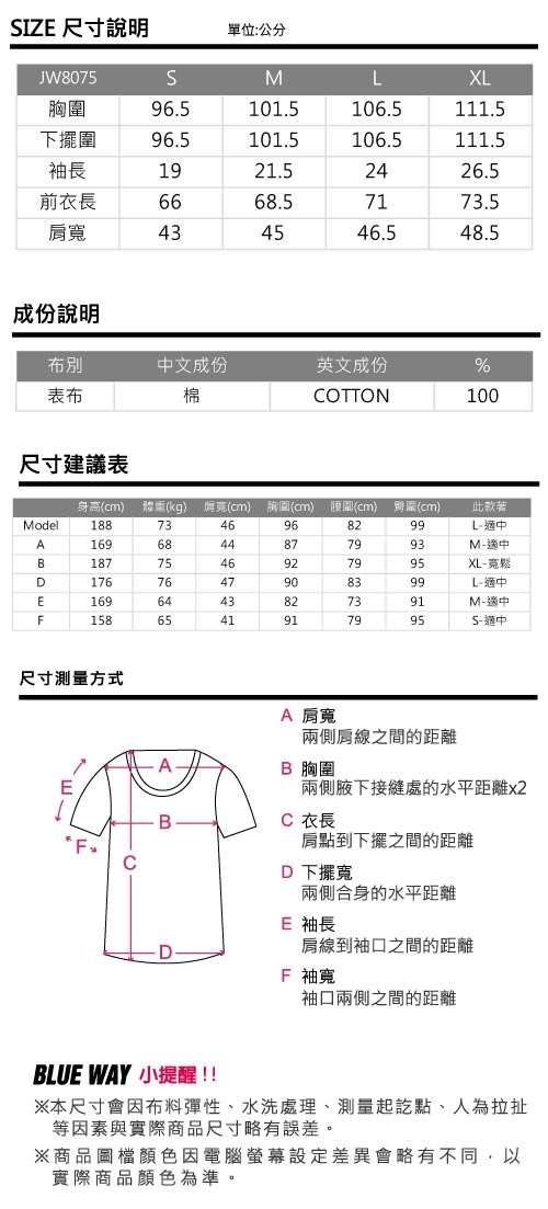 地藏小王BLUE WAY-破面般若短TEE(白)