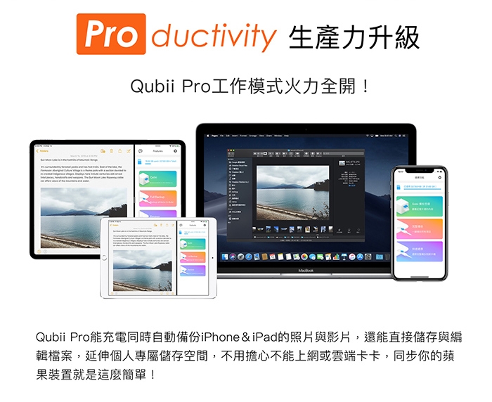 Qubii Pro備份豆腐專業版 + lexar 記憶卡 32GB