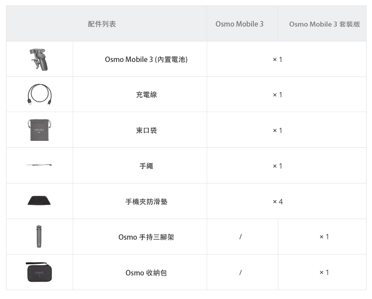 DJI Osmo Mobile 3 手機雲台 套裝版-公司貨