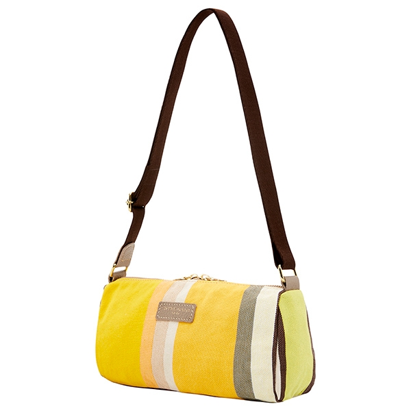 LES TOILES DU SOLEIL 法國蘇蕾包-皮標拉鍊側肩包SS-旭日