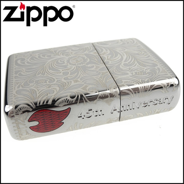 ZIPPO 美系~Venetian-威尼斯人雕花圖案45週年限量紀念(ARMOR裝甲)