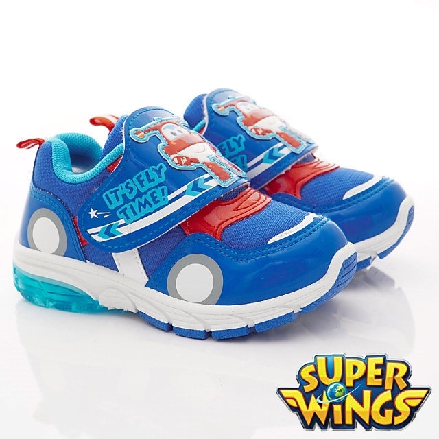 SUPER WINGS 電燈運動鞋款 SNI3016藍(中小童段)