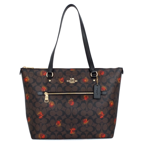 coach city tote red