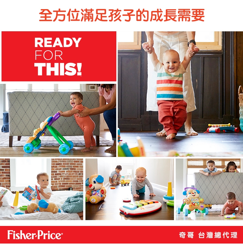 奇哥 Fisher-Price 費雪 感官訓練可愛動物健身器