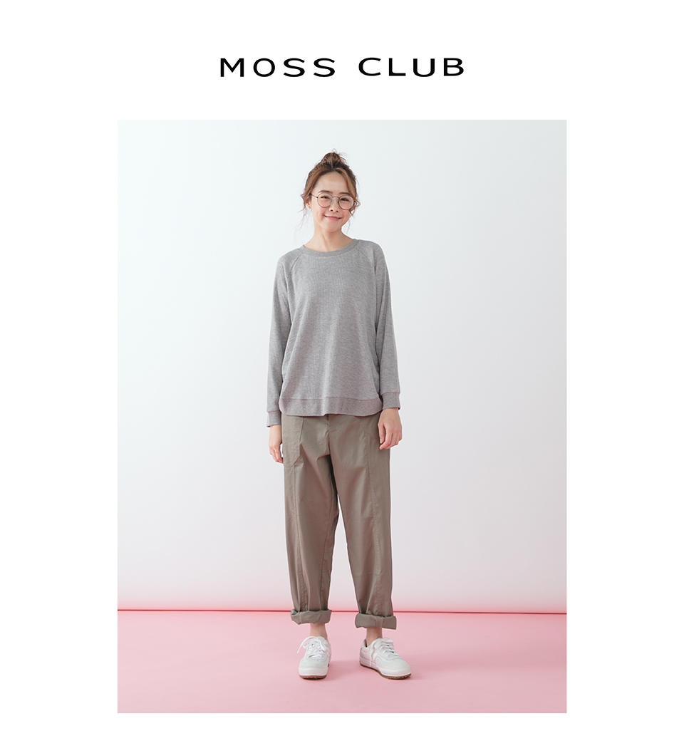 【MOSS CLUB】走走吧舒適休閒-長褲(二色)