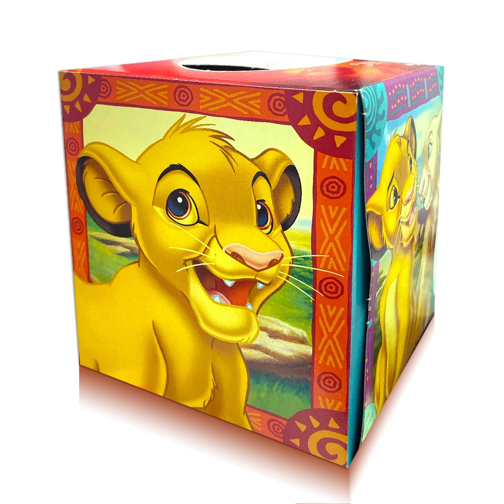 Disney 卡通系列 盒裝面紙 74抽x4盒/組