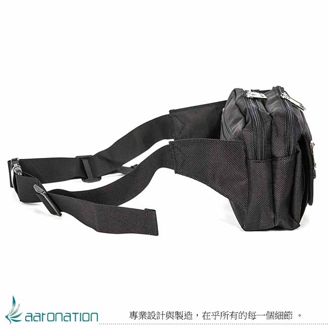 aaronation 愛倫國度 -BAIHO系列腰包URA-LD8854-黑