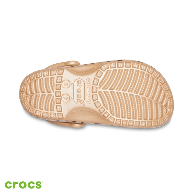 Crocs 卡駱馳 (中性鞋) 經典豹紋印花克駱格 205838-98R