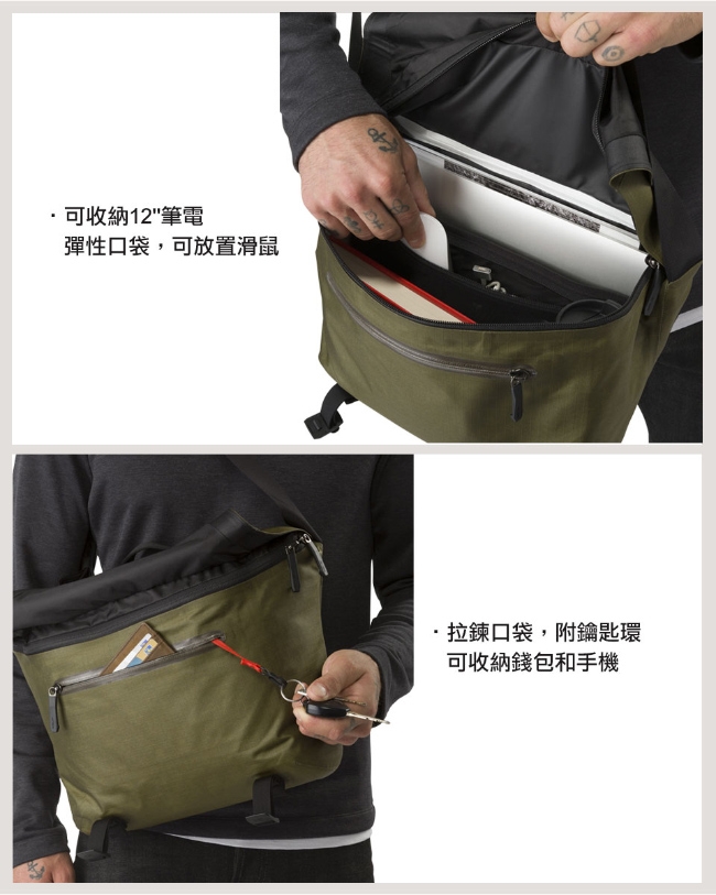 Arcteryx 始祖鳥 Granville 10L 多功能手提包 機長灰