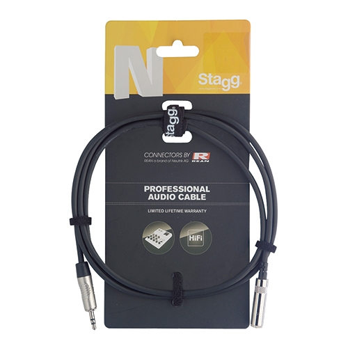 STAGG NAC2MPSMJSR 2M 3.5mm 耳機延長線