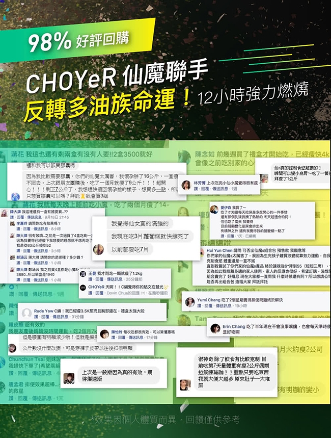 【CHOYeR 曲易】三入禮盒組-仙女食代Sx1入+魔鬼羨窕Sx2入(30粒/盒)