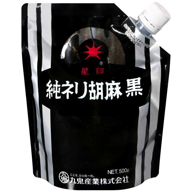 九鬼 九鬼星印純黑芝麻醬(500g)