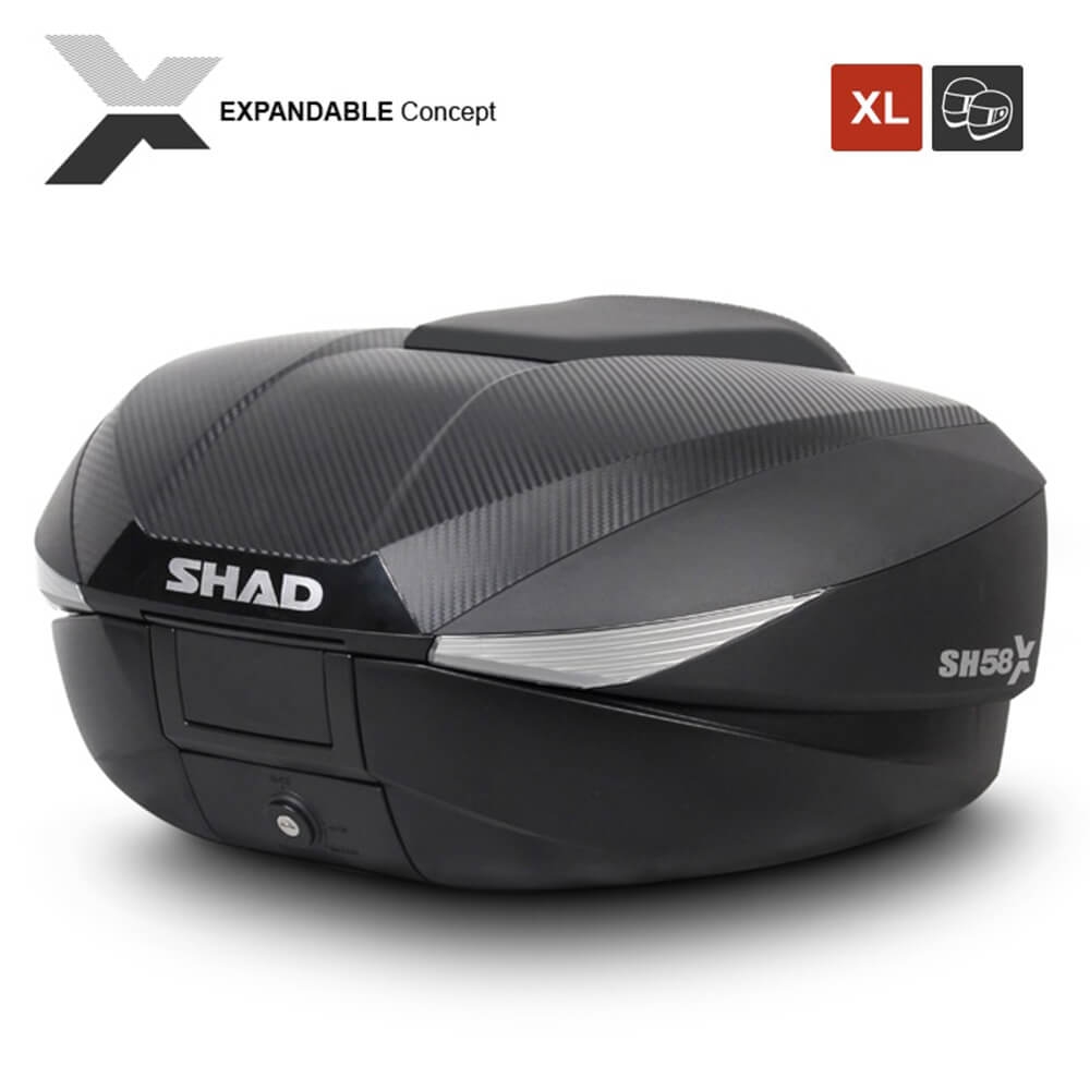 SHAD箱架套組KYMCO AK550(17-18)搭配SH58X漢堡置物箱