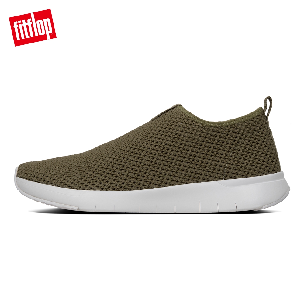 FitFlop AIRMESH SLIP-ON SNEAKERS 灰綠色