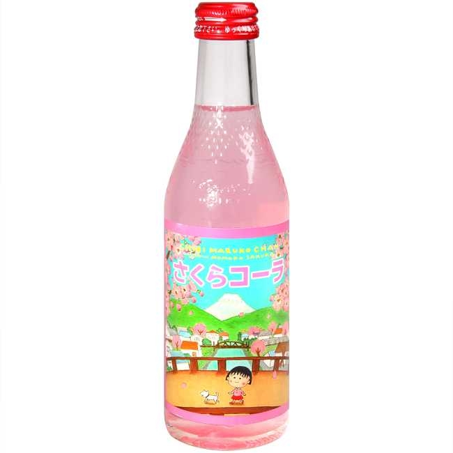 木村飲料 小丸子可樂汽水-櫻花風味(240g)