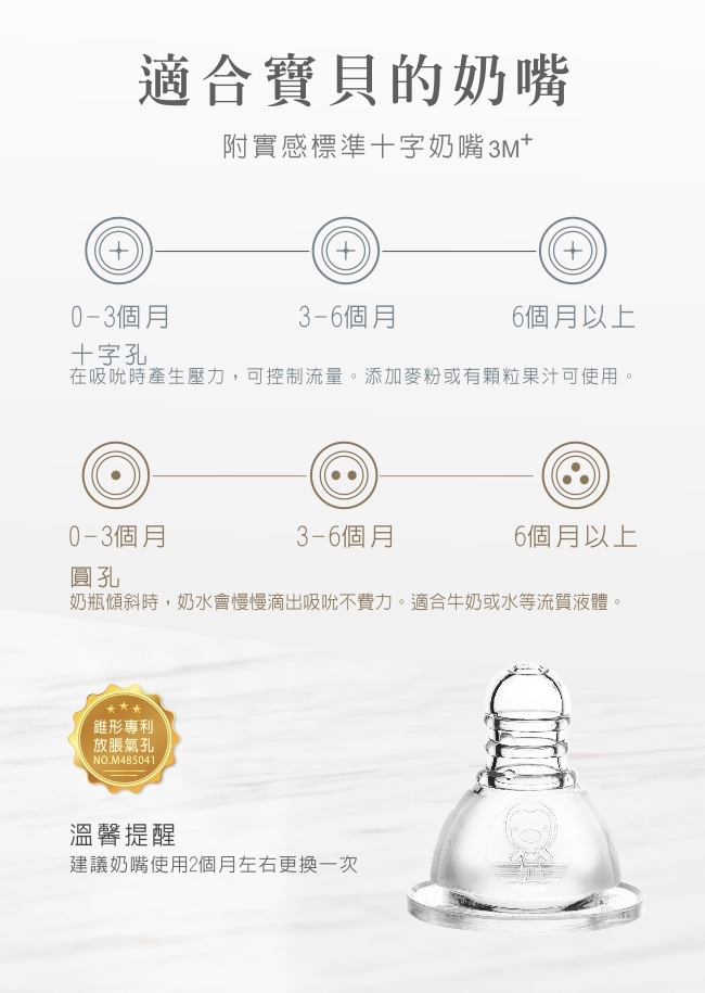 PPSU母乳實感標準奶瓶280ML