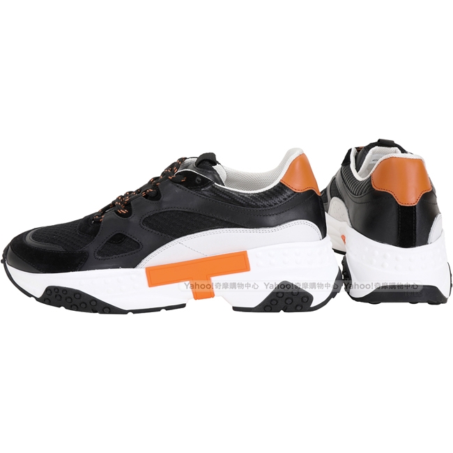 TOD’S 撞色拼接老爹鞋(男款/黑色)