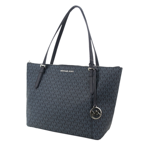 MICHAEL KORS CIARA滿版防刮托特包-深藍