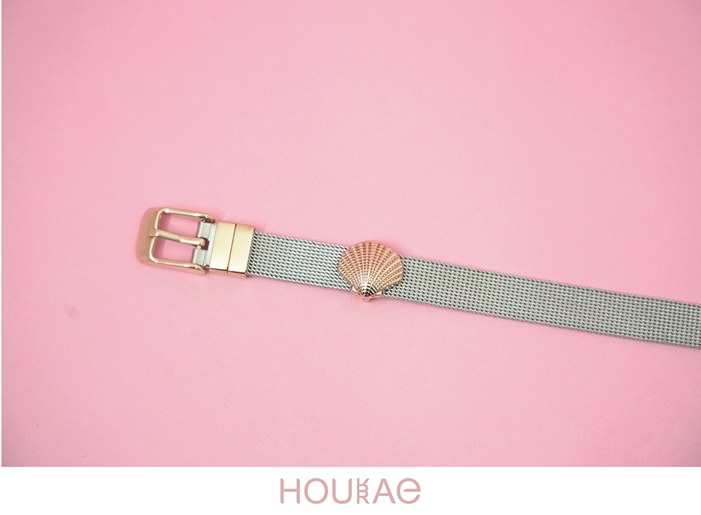 HOURRAE 貝殼 人氣玫瑰金系列 小飾品