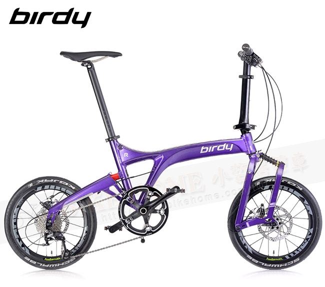 Birdy New Birdy(Ⅲ)R 11速18吋公路車幾何前後避震折疊車-閃電紫