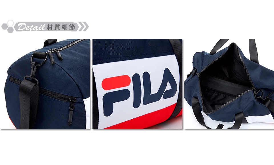 FILA 大型手提包-紅藍白 BMT-5001-RD