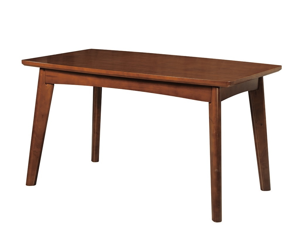 MUNA 查爾4.3尺實木餐桌椅組(1桌4椅) 130X40X75cm