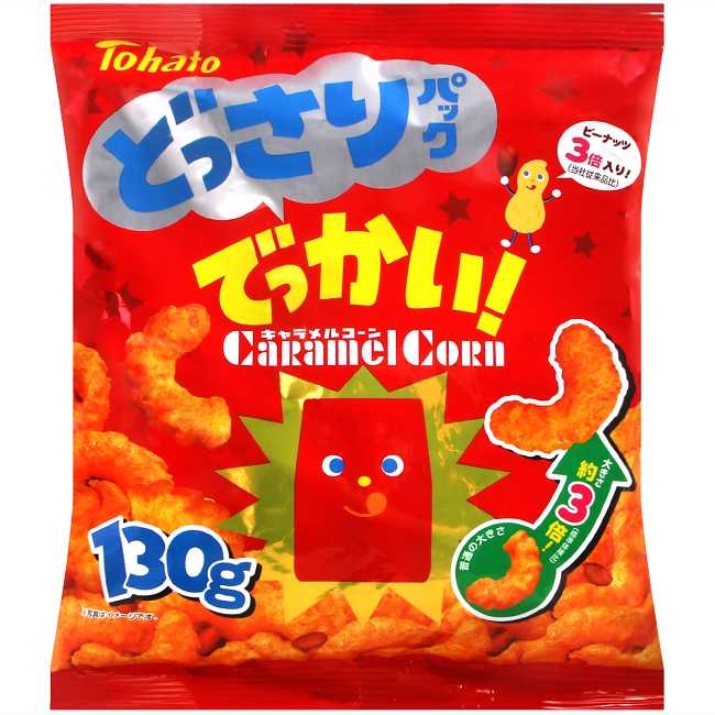 Tohato東鳩 BIG焦糖玉米脆果(130g)