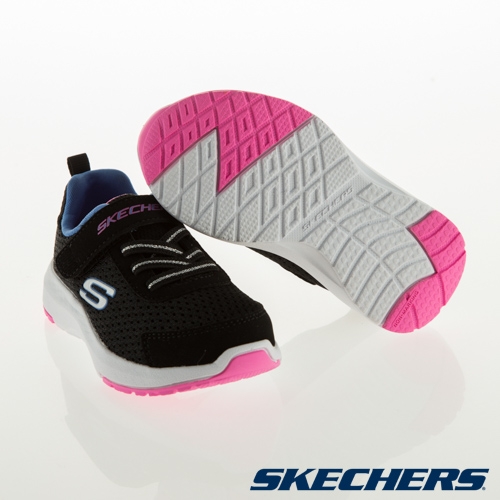 SKECHERS 女嬰童系列 DYNAMIC TREAD - 81365NBKMT