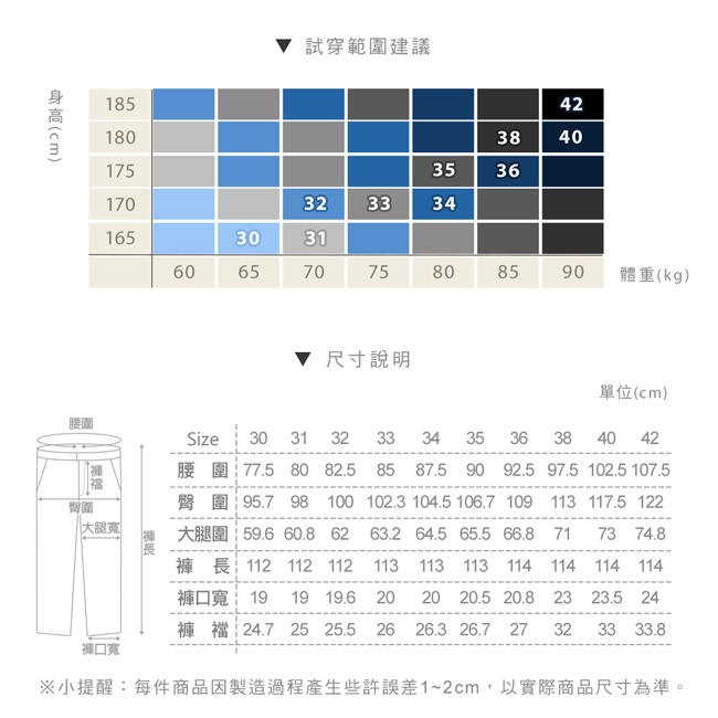 極品西服 簡約設計羊毛經典款西褲_ 藍(BW705-1)