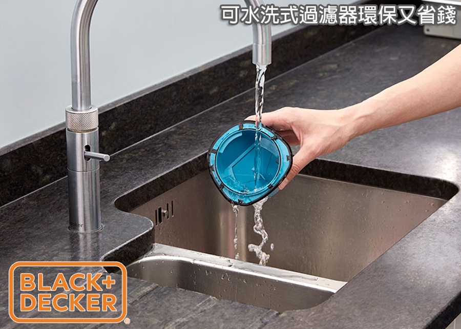 【BLACK&DECKER 百工】美國百工 乾濕兩用車用吸塵器(WDC215WA)