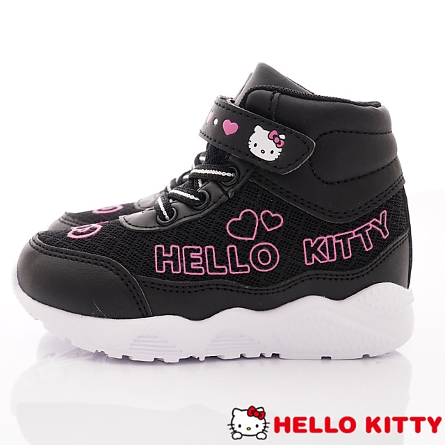 HelloKitty童鞋 電燈短靴款 SE19864黑(小童段)