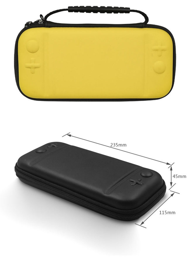Nintendo任天堂 Switch Lite專用 手提式主機/卡匣硬殼收納包