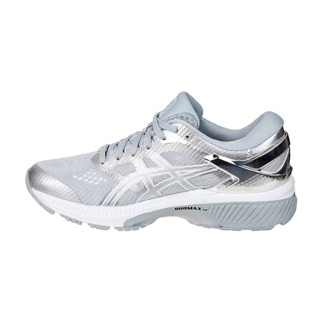 ASICS Gel-Kayano 26 PLATINUM 女慢跑鞋 白金