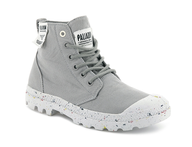 PALLADIUM PAMPA HI ORGANIC有機軍靴-女-灰