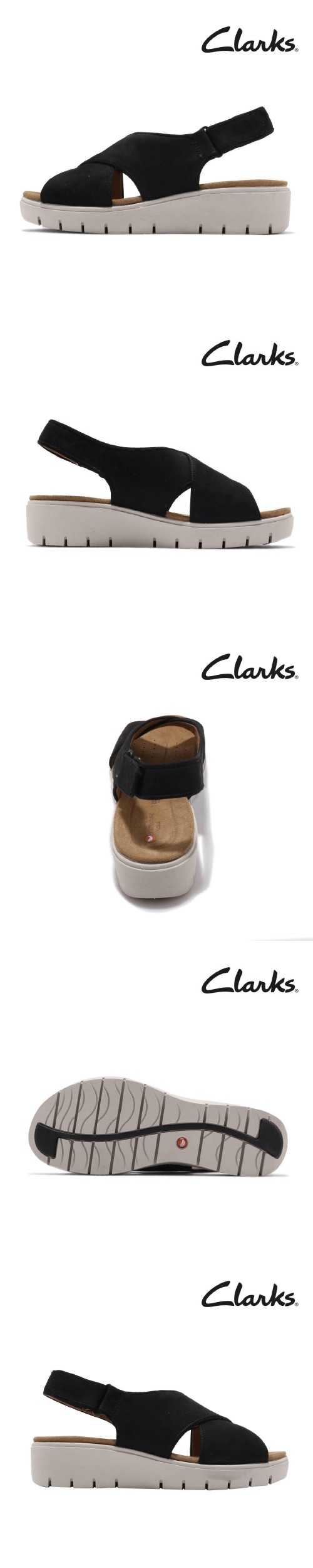 Clarks 涼拖鞋 Un Karely Sun 真皮 女鞋