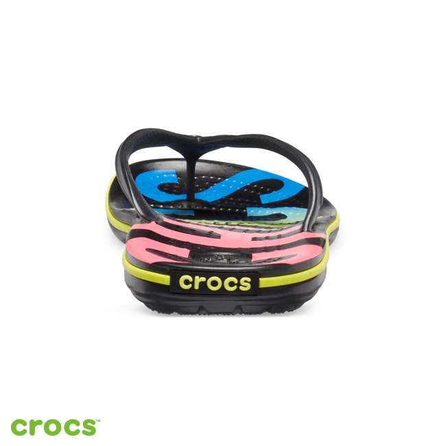 Crocs 卡駱馳 (中性鞋) 卡駱班印花人字拖 205943-0C4