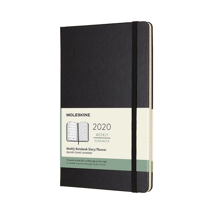 MOLESKINE 2020經典週記手帳12M(L型) -藍綠